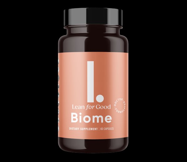 LeanBiome single bottle 60 capsules by Lean for Good — probiotic dietary supplement doctor formulated